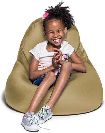 Nimbus Spandex Bean Bag Chair Furniture for Kids Rooms, Playrooms, and More, Small, Royal Blue