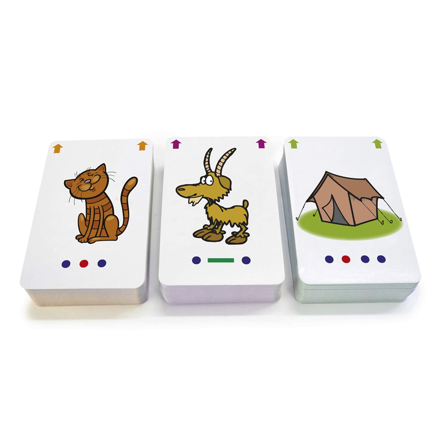 Decoding Flashcards, 3 Sets Per Pack, 3 Packs - Loomini