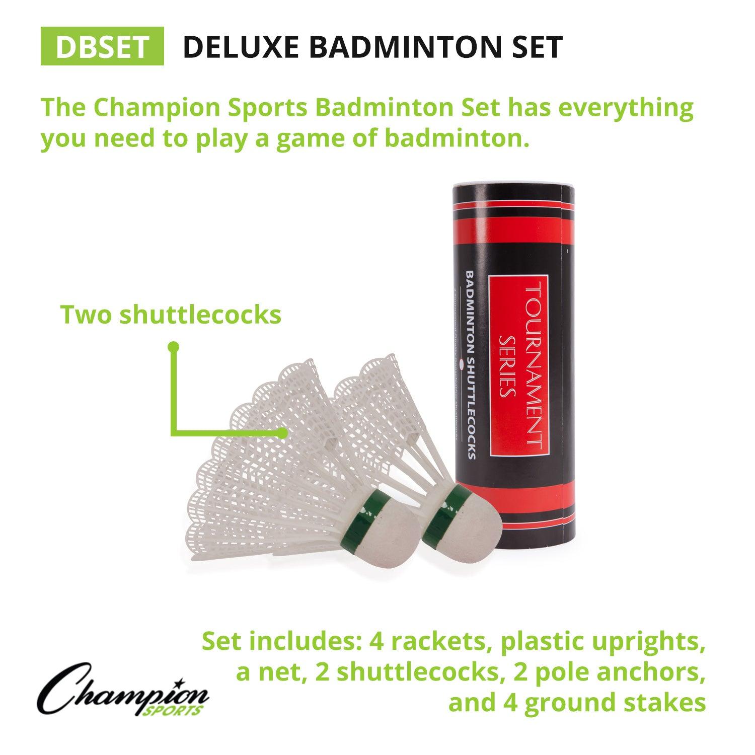 Deluxe Badminton Set - Loomini