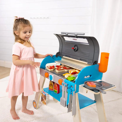 Deluxe Grill & Pizza Oven Playset - Loomini