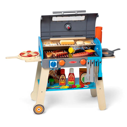 Deluxe Grill & Pizza Oven Playset - Loomini