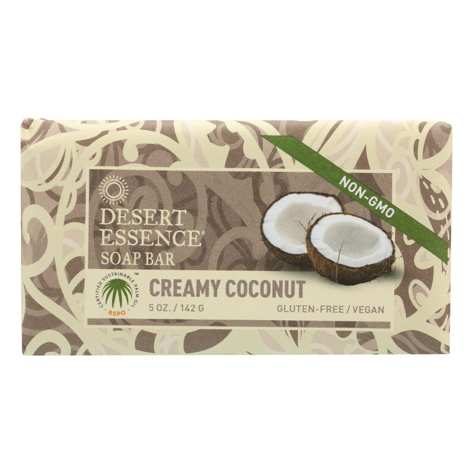 Desert Essence - Bar Soap - Creamy Coconut - 5 Oz - Loomini