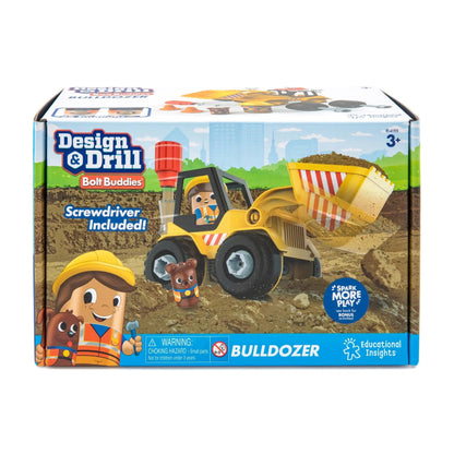 Design & Drill Bolt Buddies Bulldozer Educational Insights