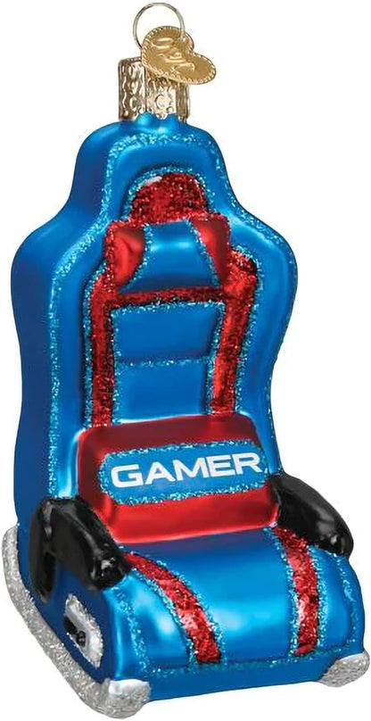 Ornaments Gaming Chair Glass Blown Ornaments for Christmas Tree