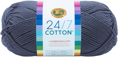 (1 Skein) 24/7 Cotton® Yarn, White