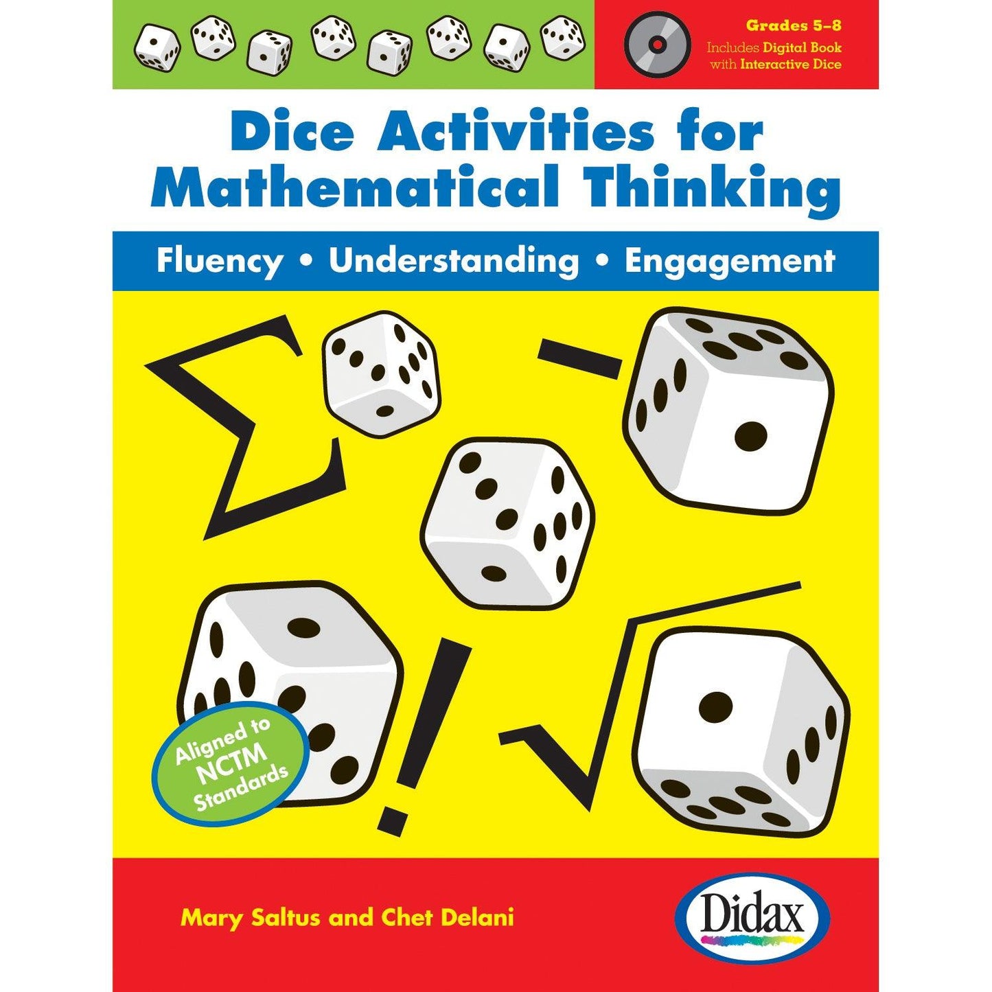 Dice Activities for Mathematical Thinking Book & CD - Loomini