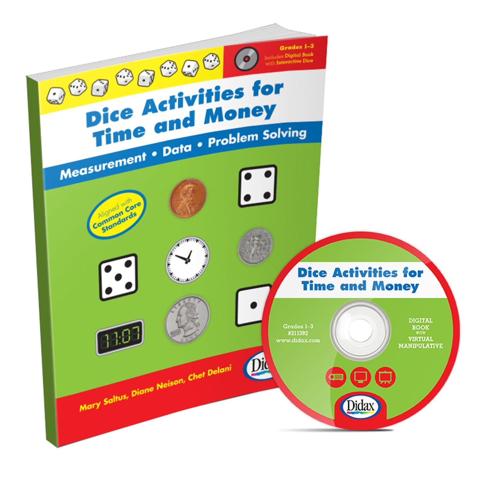 Dice Activities for Time & Money - Loomini