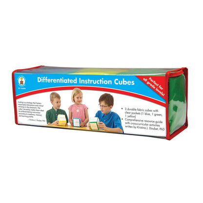 Differentiated Instruction Cubes Manipulative, Grade PK-5, Pack of 3 - Loomini