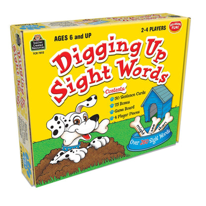 Digging Up Sight Words Board Game - Loomini