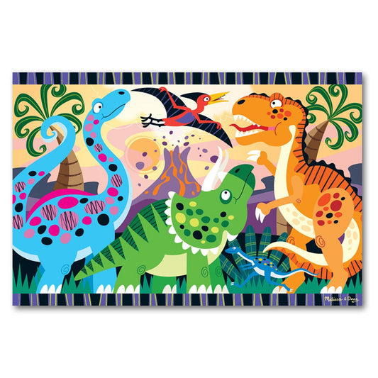 Dinosaur Dawn Floor Puzzle - Loomini