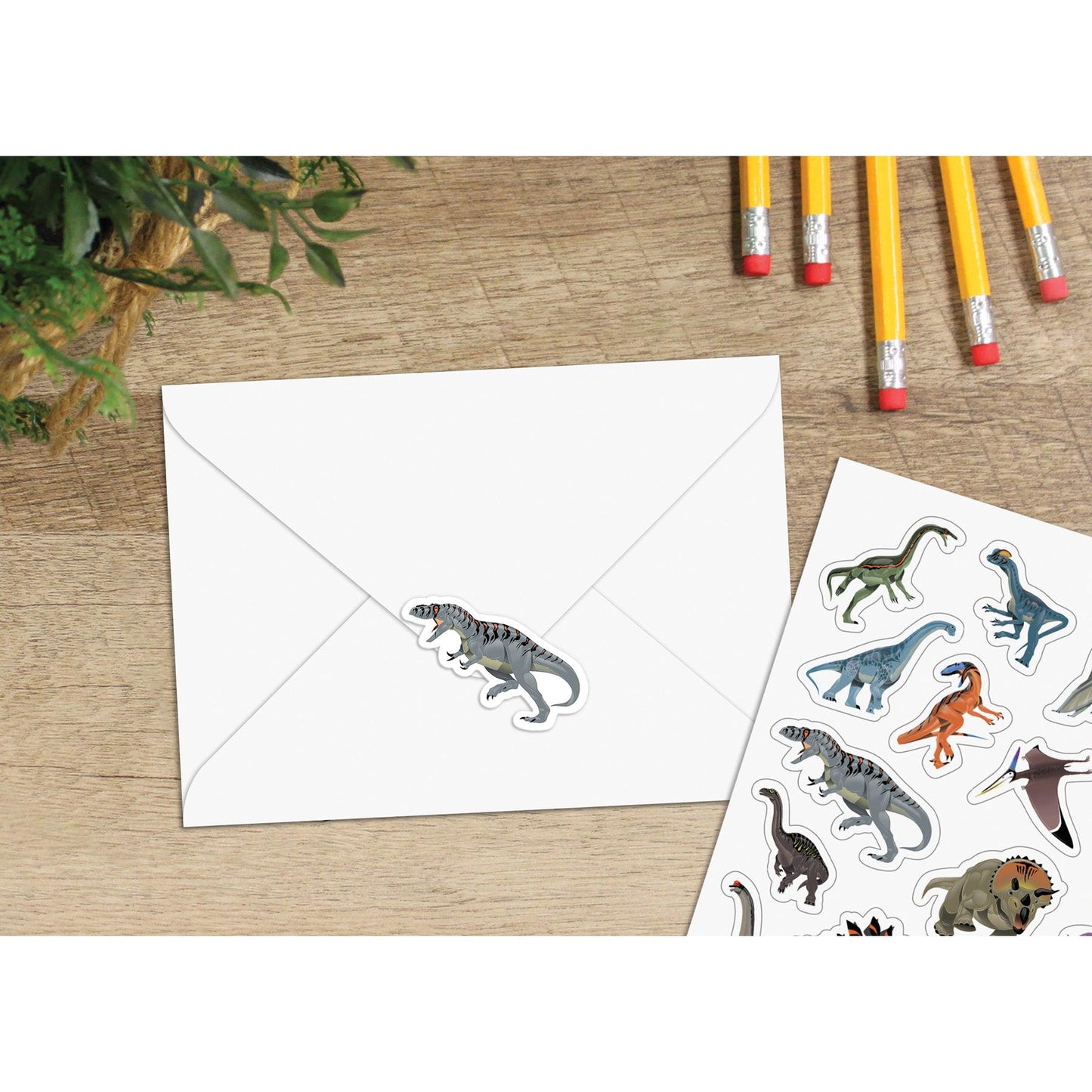 Dinosaurs Stickers, 120 Per Pack, 12 Packs - Loomini