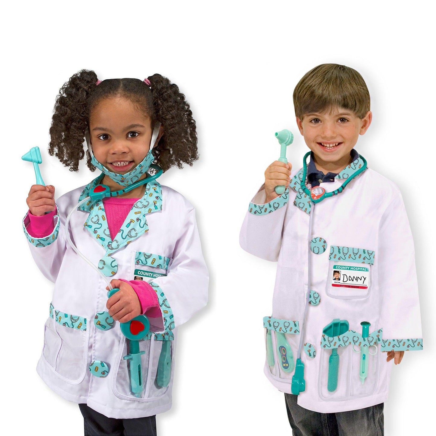 Doctor Role Play Costume Set - Loomini