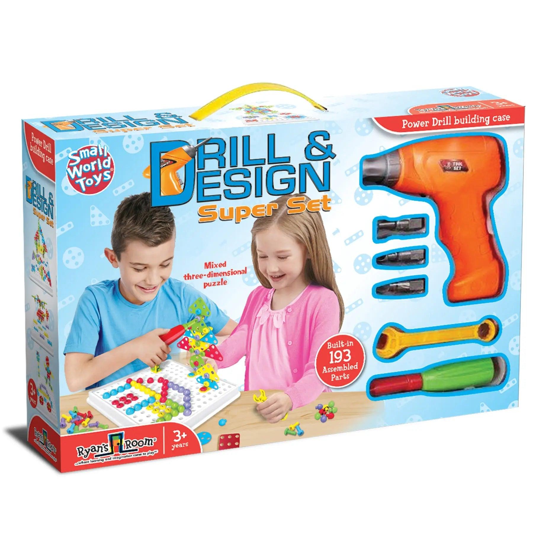 Drill & Design Super Set (193 Pieces) Ryan's Room®