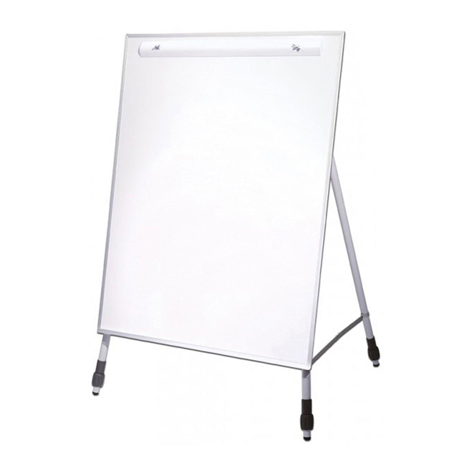 Dry Erase Easel with Adjustable Legs, 46" x 5" x 29.5" - Loomini