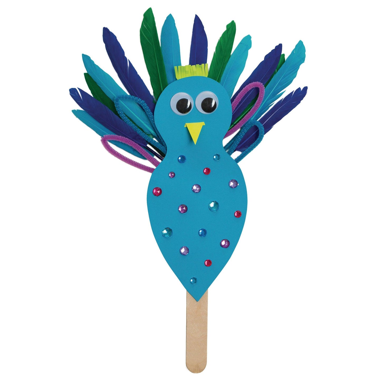 Duck Quills, Assorted Colors, 3" to 5", 14 grams Per Pack, 6 Packs - Loomini