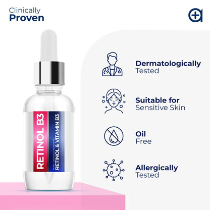 Resurfacing Retinol Serum for Face with Vitamin B3   Pure Retinol Face Serum