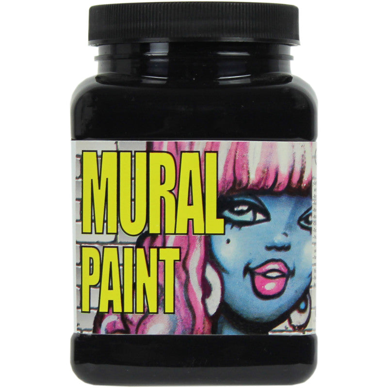 Mural Paint, Pint, Blacktop (Black)