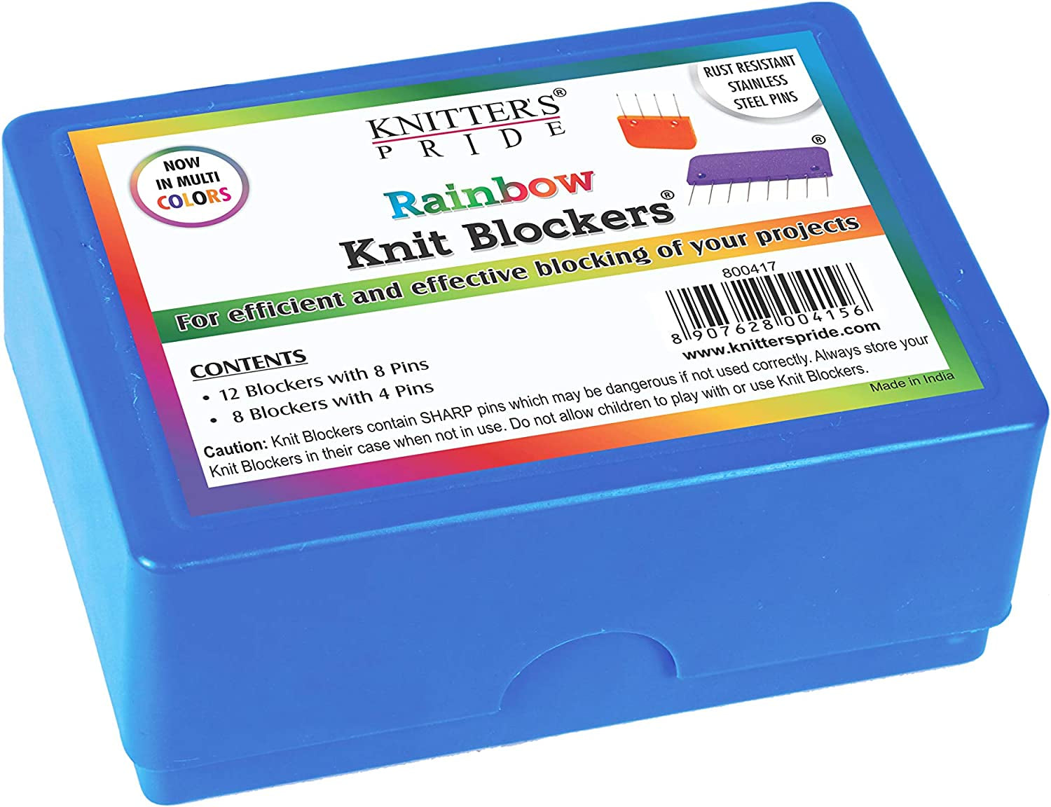 Rainbow Knit Blockers-Package of 20