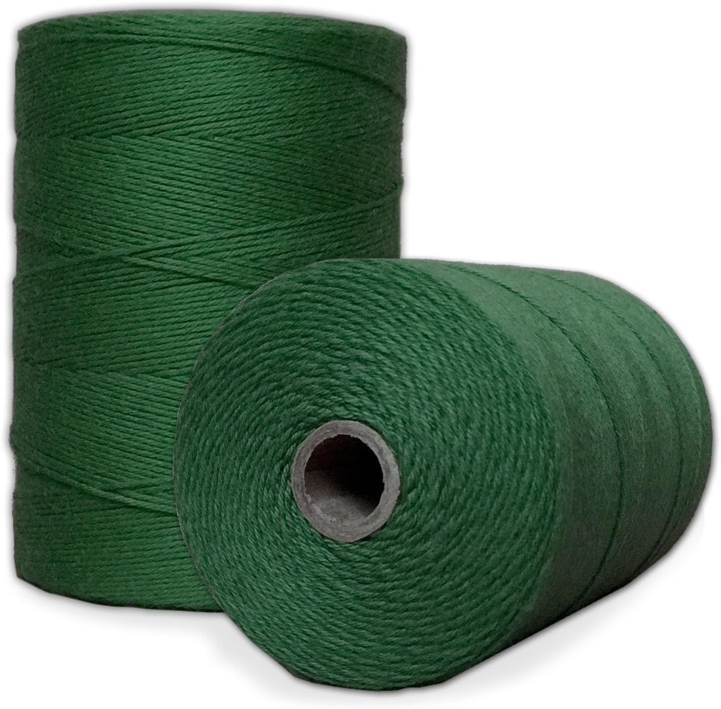 Durable Loom Warp Thread (Natural/Off White), One Spool, 8/4 Warp Yarn (800 Yards), Perfect for Weaving: Carpet, Tapestry, Rug, Blanket or Pattern - Warping Thread for Any Loom