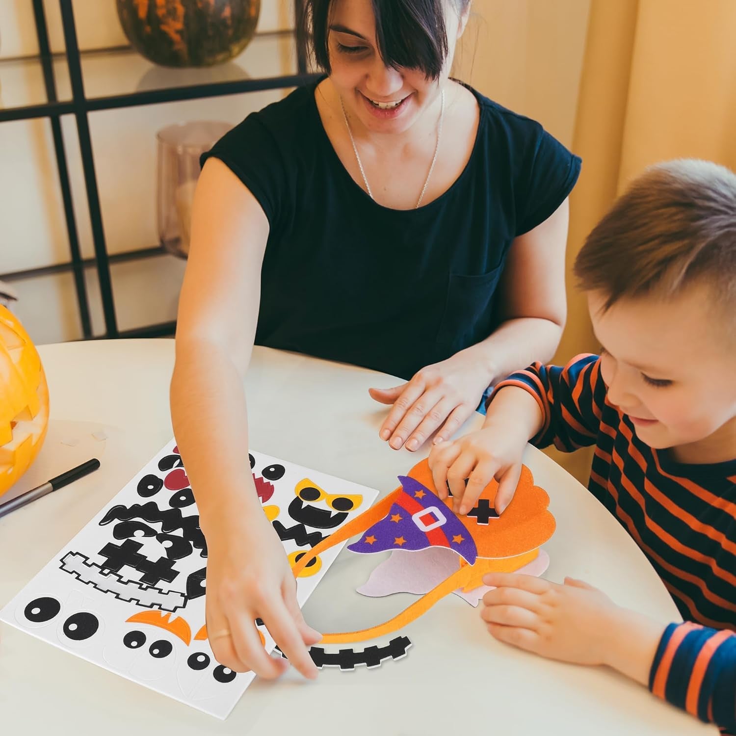 Mini Halloween Treat Bags Halloween Bucket Halloween Trick or Treat Bag Great Fun Halloween Home Activities Decorating for Halloween DIY Crafts