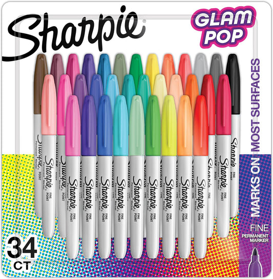 Glam Pop Permanent Markers