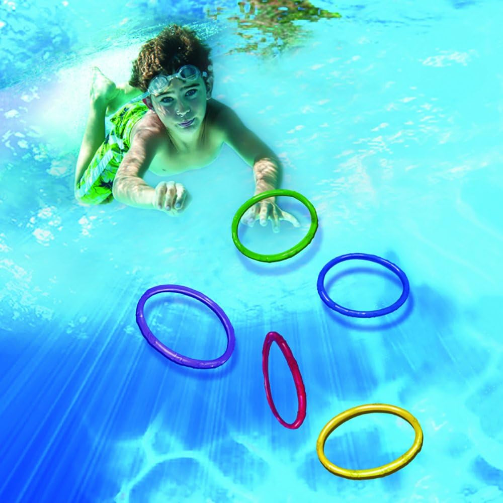 Spring & Summer Toys Pool Time Dive Rings 6-Pack