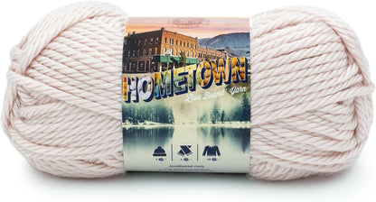 Hometown Yarn, Bulky Yarn, Yarn for Knitting and Crocheting, 1-Pack, Houston Cream