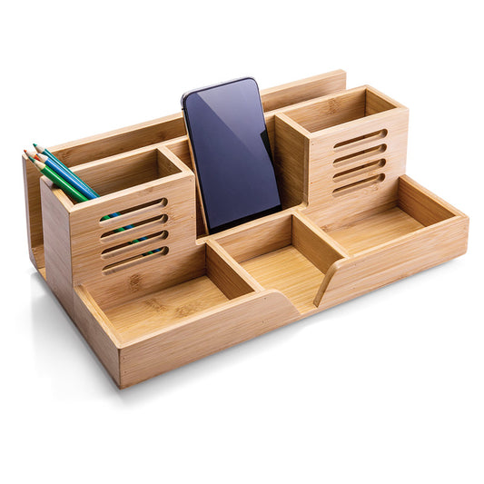 Bamboo Desk Organizer