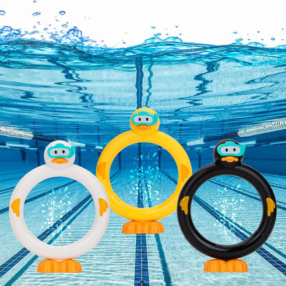 Summer Toys Underwater Pool Games Dive Sticks Duck 3-Pack