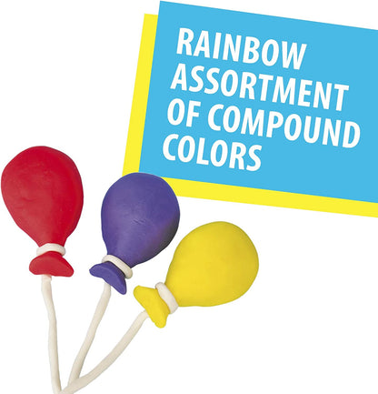Modeling Compound 10-Pack Case of Colors, Non-Toxic, Assorted, 2 Oz. Cans, Multicolor, Ages 2 and up (Amazon Exclusive)