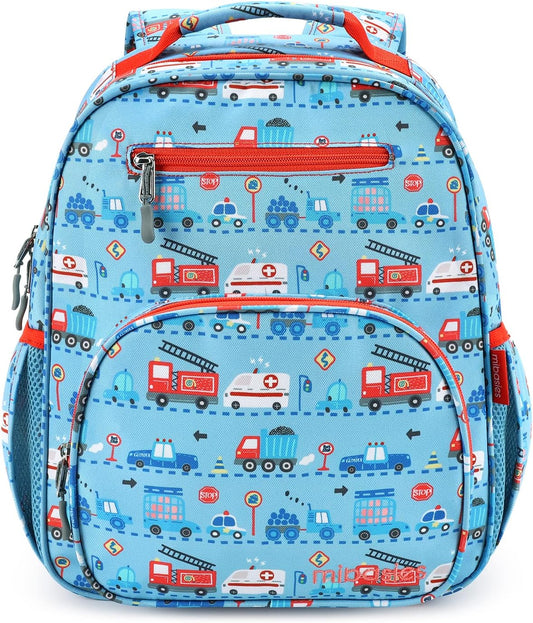 Boys Backpack for Elementary School, Backpack for Boys 5-8, Lightweight Kids Backpacks for Boys（Car）