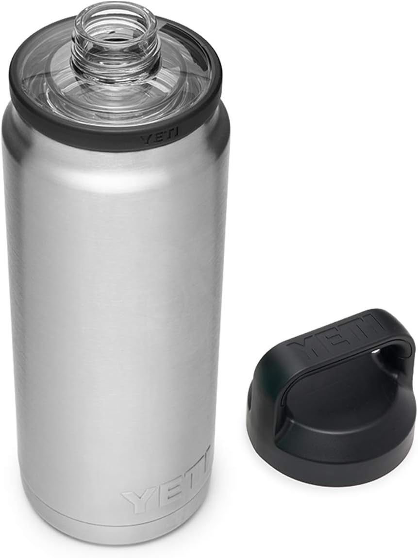 Rambler 26 Oz Bottle, Vacuum Insulated, Stainless Steel with Chug Cap