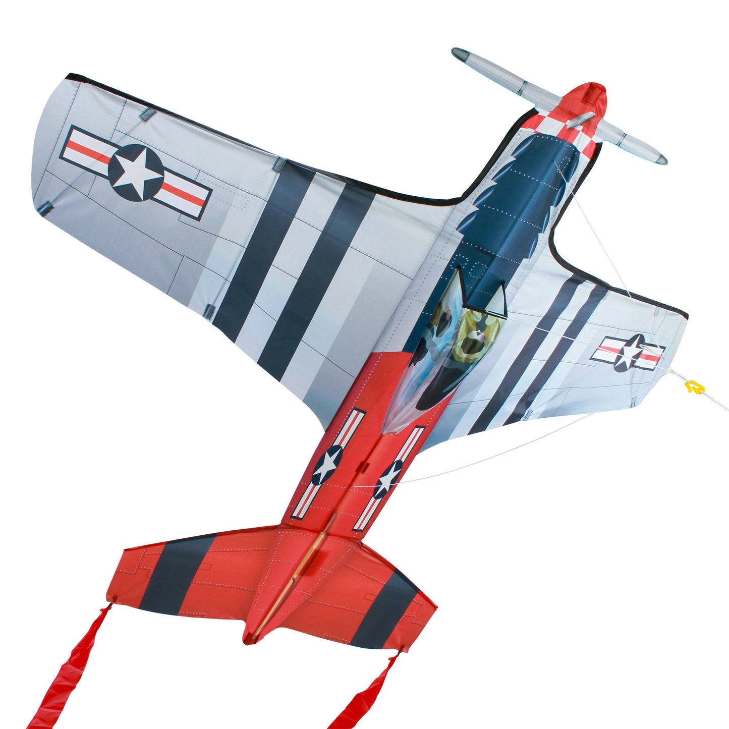 3-D P-51 Mustang Supersized Nylon Kite