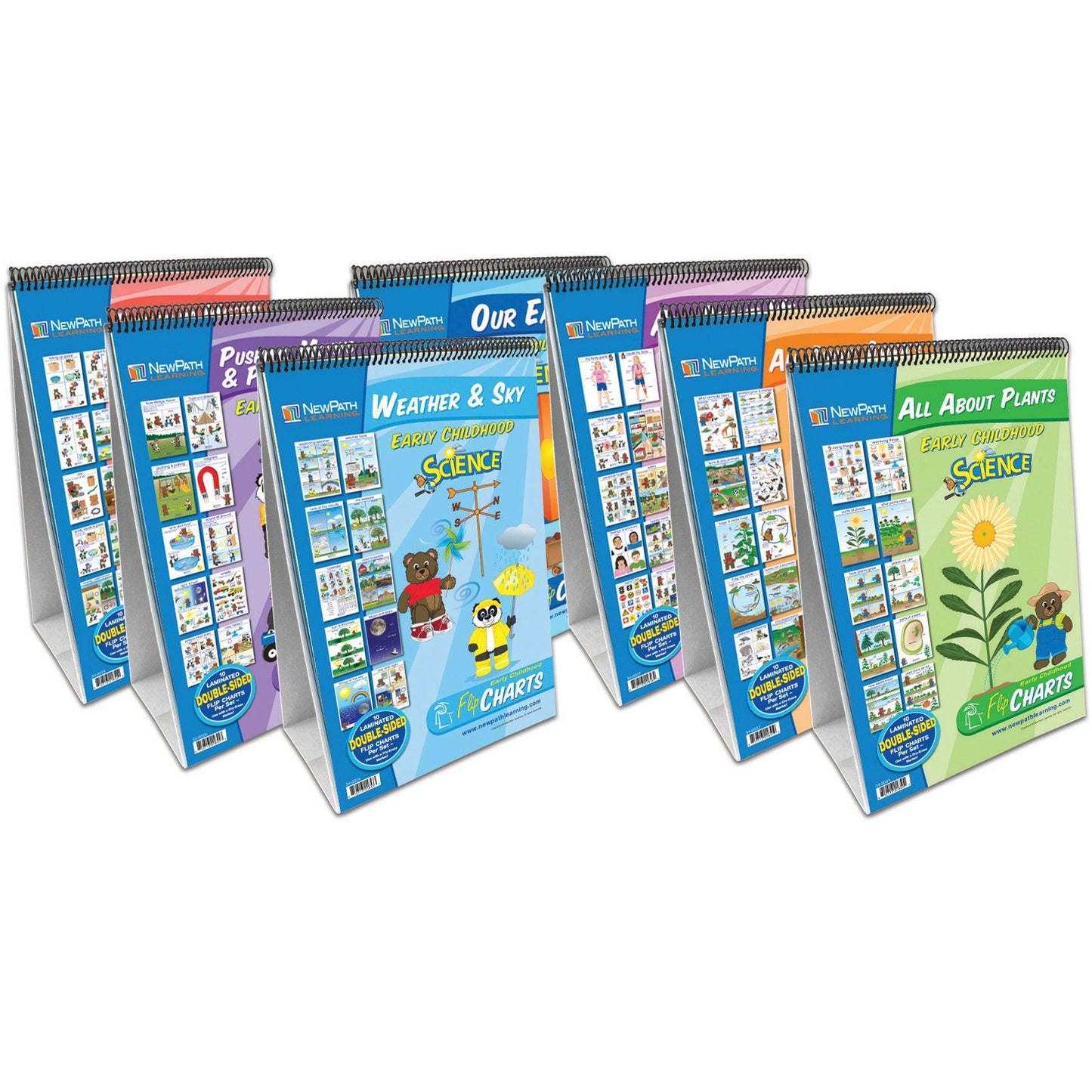 Early Childhood Science Readiness Flip Charts, Set of all 7 - Loomini