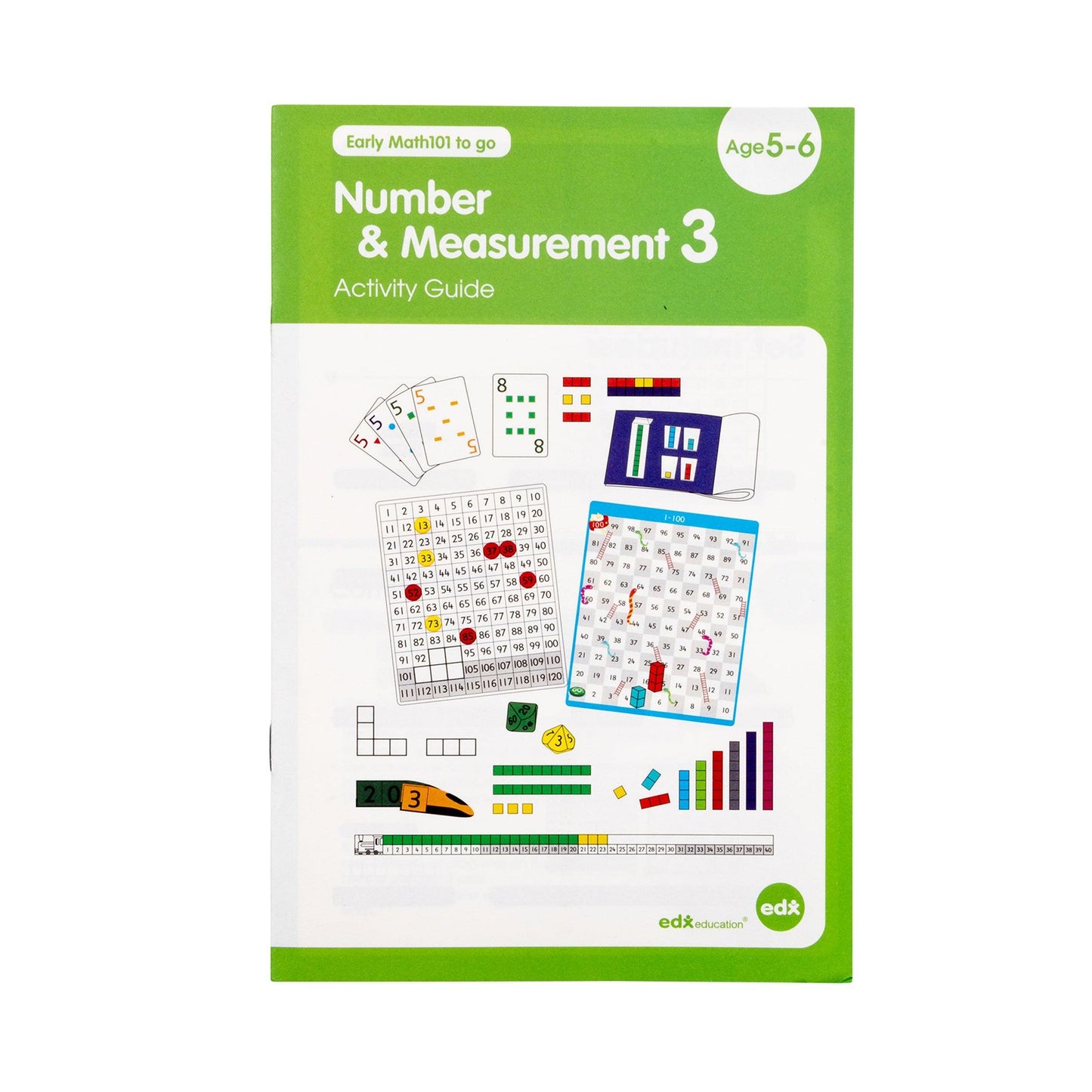 Early Math101 to go - Ages 5-6 - Number & Measurement - In Home Learning Kit for Kids - Homeschool Math Resources with 25+ Guided Activities - Loomini