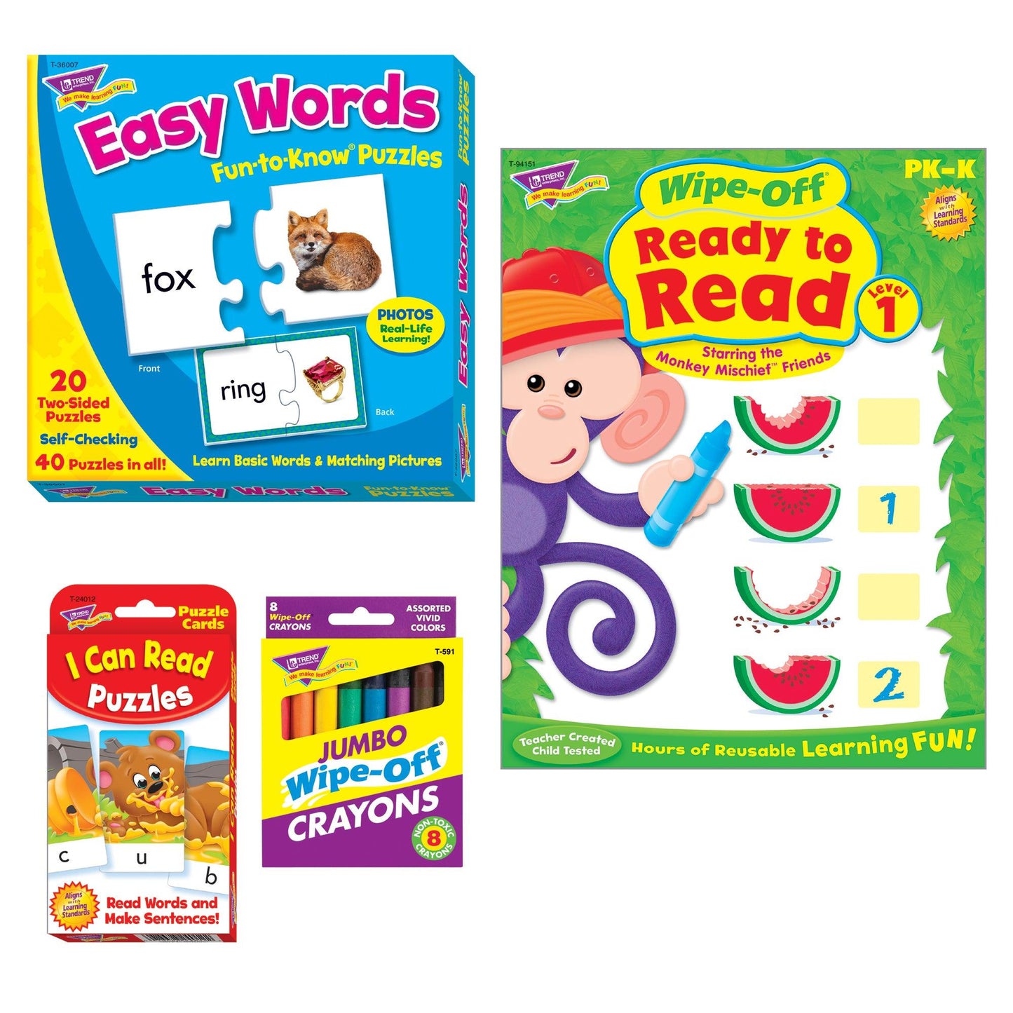Early Reading Learning Fun Pack - Loomini