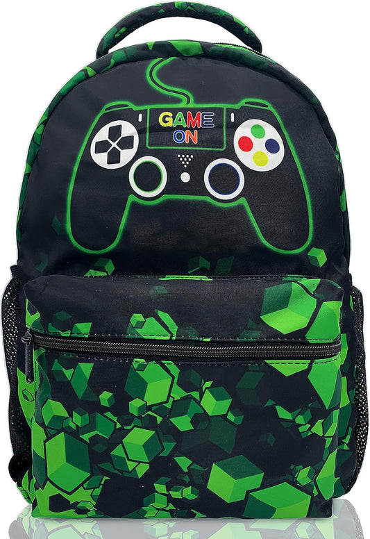 Gamer Backpack for Game Lover, Large Capacity Gaming Laptop Backpack, Video Game Daypack 17-Inch Gift for Game Lovers