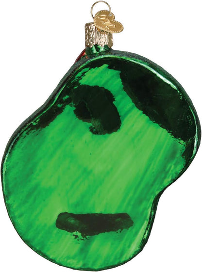 Putting Green Glass Ornament Free Box 44156 New