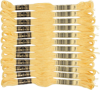 6-Strand Embroidery Cotton Floss, Black (117-310)