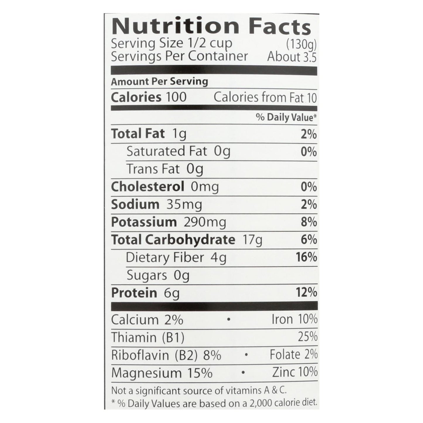 Eden Foods Butter Beans Organic - Case Of 12 - 15 Oz. - Loomini