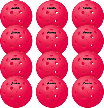 Outdoor Pickleballs - X-40 Pickleball Balls - USA Pickleball (USAPA) Approved - Official US Open Ball