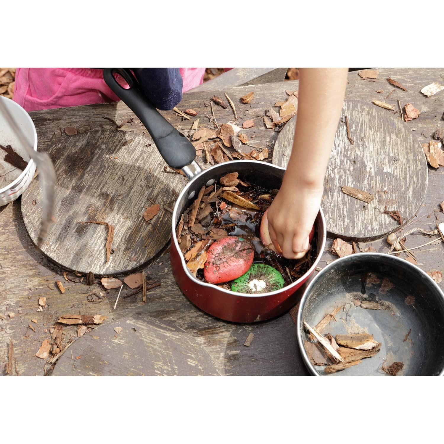 Fruit Sensory Play Stones, Set of 8