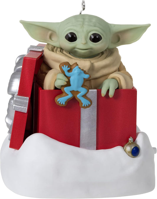 Christmas Ornament, Star Wars: the Mandalorian Grogu Greetings, Sound and Motion