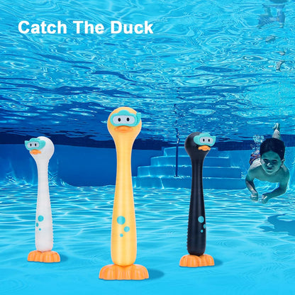 Summer Toys Underwater Pool Games Dive Sticks Duck 3-Pack