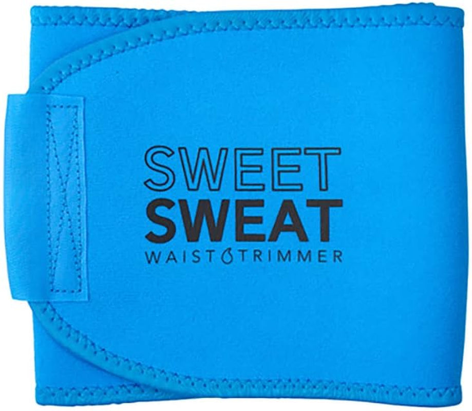 Sweet Sweat Waist Trimmer for Women and Men - Sweat Band Waist Trainer for High-Intensity Training & Workouts, 5 Sizes