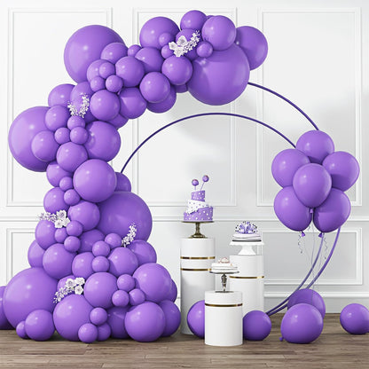 White Balloons Different Sizes 105Pcs 5/10/12/18 Inch for Garland Arch, Party Latex Balloons for Happy New Year Decorations 2024 Birthday Party Wedding Anniversary Baby Shower Party Decoration