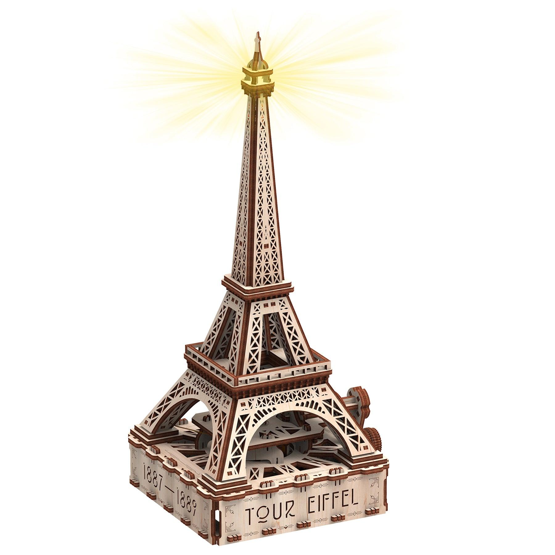 Eiffel Tower Eco-light 3D Model - Loomini