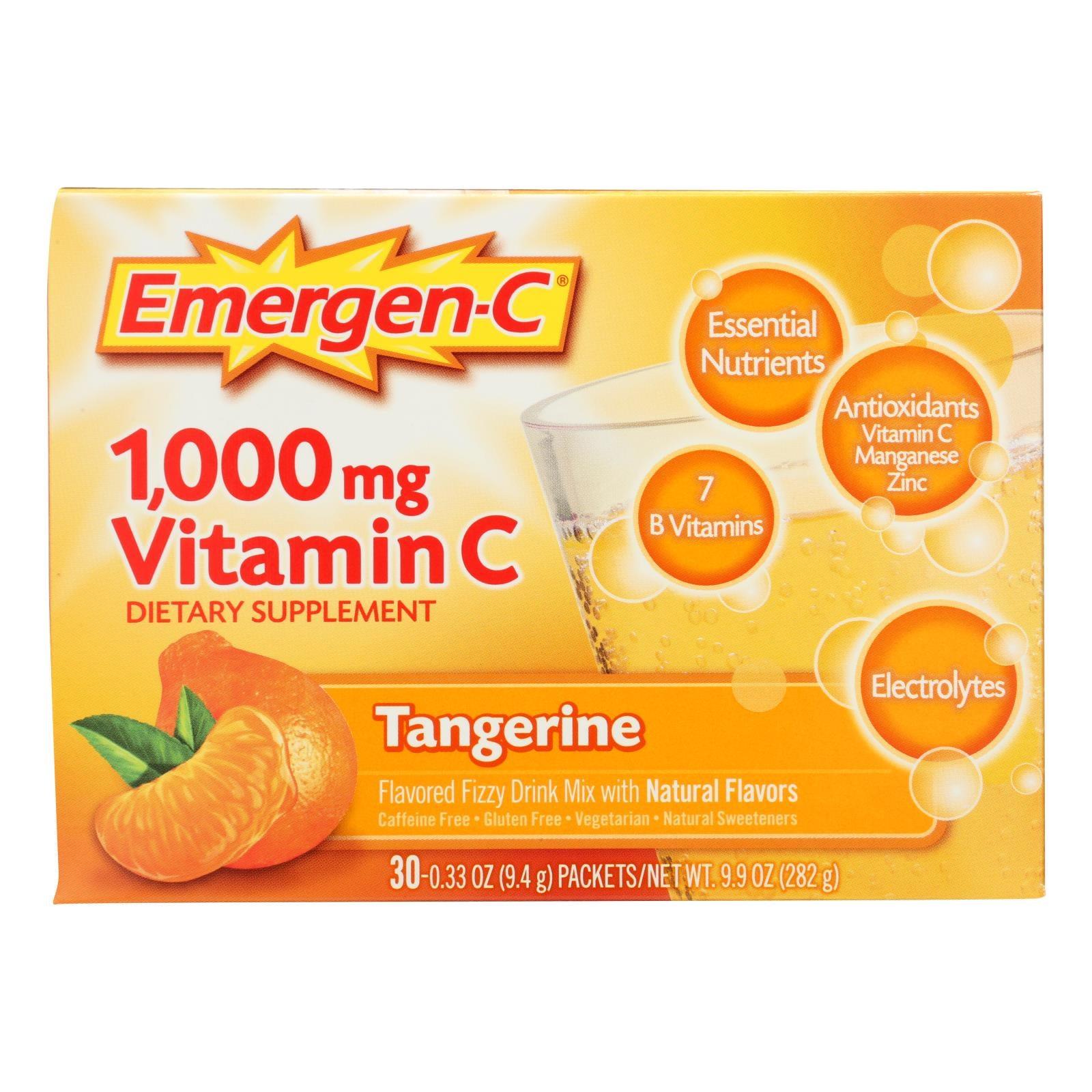 Emergen-c - Emergen-c Tangerine - Case Of 3-30 Count - Loomini