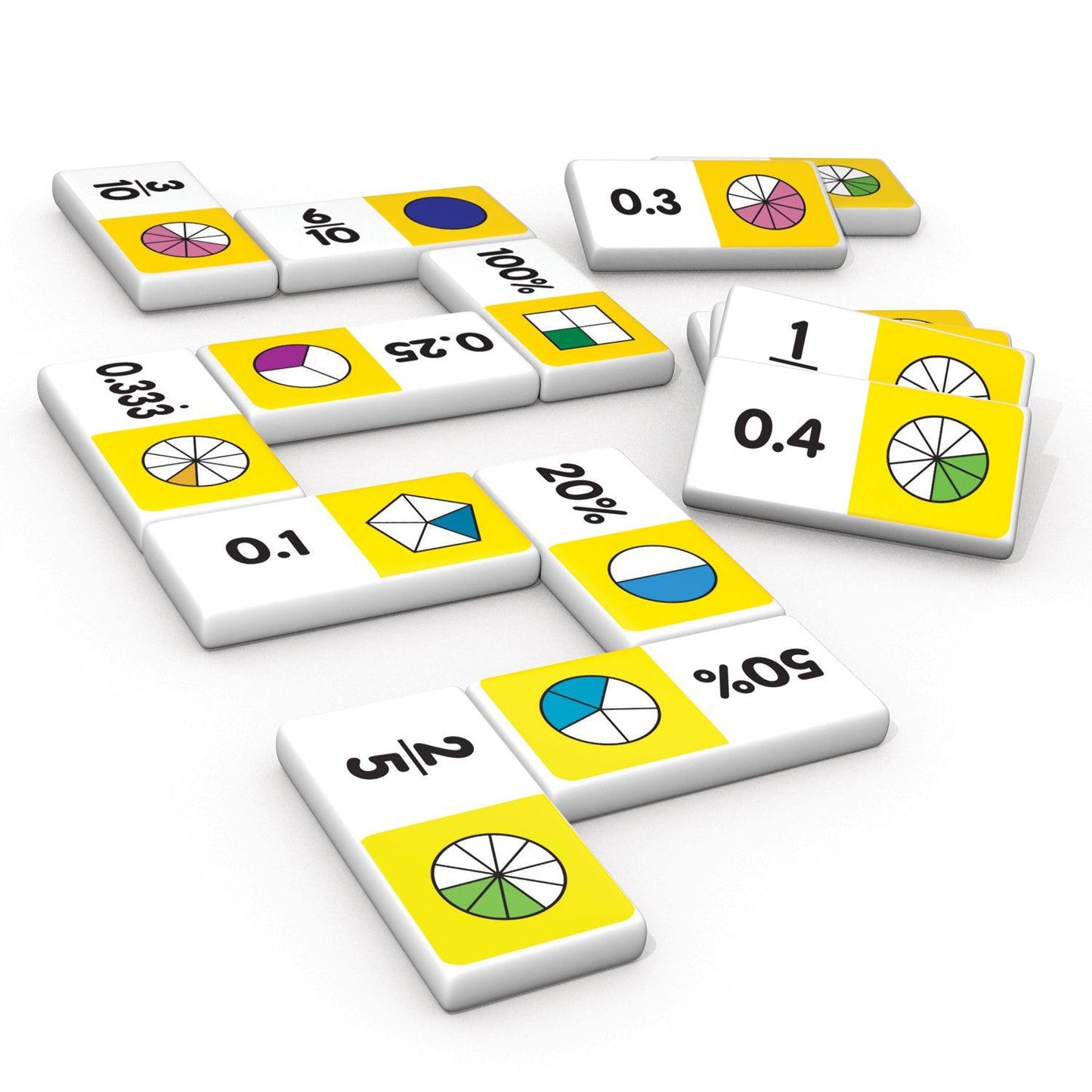 Equivalence Dominoes, 2 Sets - Loomini