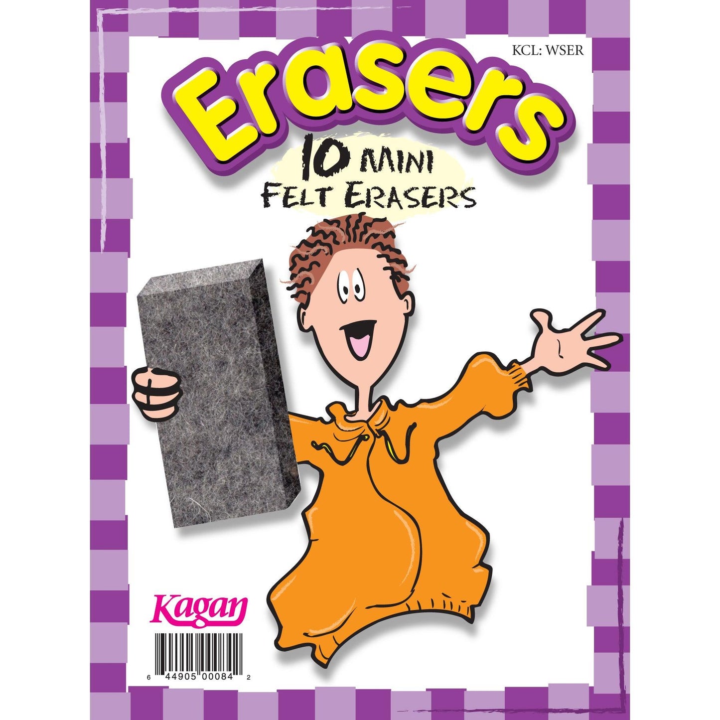 Erasers, Mini, 10 Per Pack, 6 Packs - Loomini